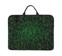 Funda para portátil de 14 pulgadas, diseño de caza volando salvaje con asa y cremallera, ideal para viajes, viajes de negocios, desplazamientos, Hacker Era, Talla única
