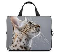 Funda para portátil de 15 pulgadas, elegante y curiosa, funda protectora delgada para laptop