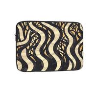 Funda para portátil de 17 pulgadas, a prueba de golpes, funda protectora delgada de transporte para árboles trenzados de 17 pulgadas