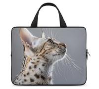 Funda para portátil de 17 pulgadas, elegante y curiosa, funda protectora delgada para laptop