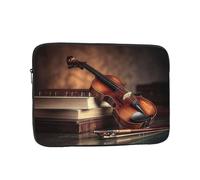 Funda para portátil de 30.5 cm, a prueba de golpes, funda protectora para música, arte, violín, portátil, funda delgada