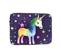 Funda para Portátil Estampados De Estrellas De Un Solo Caballo Funda Portátil Personalizado Moda Tableta Maletín, para Office, Travel, Laptop, 15In