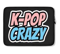 Funda para Portátil Fanático Loco del K-Pop Y La Música Pop Coreana Funda Portátil Y Tablet Impermeable Antigolpes Portátil Bolsa 15In, para Laptop, Computadoras Portátiles