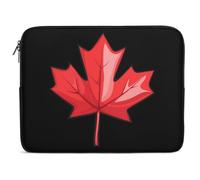 Funda para Portátil Hojas De Arce Rojo De Canadá Funda Portátil Y Tablet Anti-Rasguños Multicolor Portátiles Bolsa, para Laptop, Computadoras, Travel, 15In
