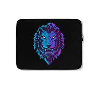 Funda para Portátil León Que Brilla En La Oscuridad Funda Ordenador Portatil Impermeable Antigolpes Ordenador Portátil Caso 15In, para Computadoras Portátiles, Laptop