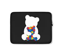 Funda para Portátil Mamá Osa Autista Ordenador Portátil Caso Anti-Rasguños Impermeable Tableta Maletín 15In, para Hombre, Laptop