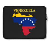Funda para Portátil Mapa De La Bandera De Venezuela Funda Portátil Impermeable Antigolpes Funda Ordenador Portatil 15In, para Laptop, Computadoras Portátiles