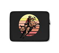 Funda para Portátil Matador Vaquero Retro Funda Ordenador Portatil Multicolor Impermeable Funda para Portatil 15In, para Mujer, Hombre