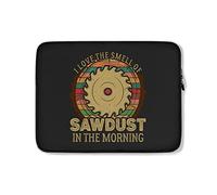 Funda para Portátil Me Encanta El Olor del Aserrín por La Mañana Carpintero Carpintero Maletin Portatil Impermeable Antigolpes Funda Protectora para Portátiles 15In, para Mujer, Hombre