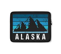 Funda para Portátil Montaña De Alaska Retro Funda para Computadora Portátil Anti-Rasguños Moda Funda Portátiles 15In, para Computadoras Portátiles, Mujer