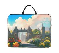 Funda para portátil Outside The Castle Gate (16.5 x 12.2 pulgadas), compatible con portátiles de 14 pulgadas para un fácil almacenamiento