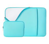 Funda para portátil RAINYEAR de 14 pulgadas con forro suave, bolsillo y compartimento para accesorios, compatible con portátiles Dell y HP de 14