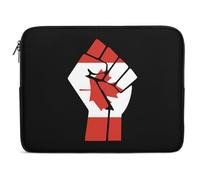 Funda para Portátil Resistencia A La Bandera De Canadá Funda Portátil Y Tablet Antigolpes Anti-Rasguños Portátiles Bolsa, para Mujer, Hombre, Laptop, 15In