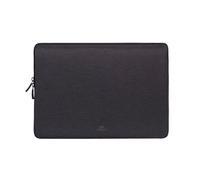 Funda para portátil Rivacase SUZUKA 7704, ECO, negra [13,3" - 14"] 14"]
