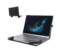 Funda para portátil Samsung Galaxy Book2 Pro/2 Pro 360 //Galaxy Book 3 360/Galaxy Book 4 360/39.6 cm 950QCG-X01/X03 Funda Desmontable de Dos Piezas con Soporte (Gris)