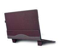 Funda para portátil Samsung Galaxy Book4/3/2 360 Pro 360 15.6 Pro 4/3/2 NP950 NT955 NP750 Pro 360 15.6 Pro 4/3/2 NP950 NP750 funda de poliuretano con soportes (borgoña, 15.6)