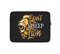 Funda para Portátil Sé Un León Funda Portátiles Moda Impermeable Funda Portátil 15In, para Mujer, Computadoras Portátiles