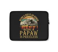 Funda para Portátil Ser Papá Es Un Honor Ser Papaw No Tiene Precio Tableta Maletín Impermeable Personalizado Funda Ordenador Portatil 15In, para Mujer, Hombre