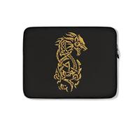 Funda para Portátil Símbolo Vikingo: El Lobo Fenrir De La Mitología Nórdica Maletin Portatil Anti-Rasguños Personalizado Ordenador Portátil Caso 15In, para Hombre, Computadoras Portátiles
