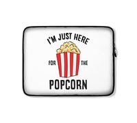 Funda para Portátil Solo Estoy Aquí para IR Al Cine A Ver Palomitas De Maíz, Películas Divertidas Funda Protectora para Portátiles Anti-Rasguños Funda Ordenador Portatil 15In, para Hombre