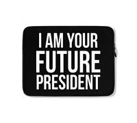 Funda para Portátil Soy Tu Futuro Presidente Divertido Funda para Computadora Portátil Impermeable Antigolpes Funda Portátil 15In, para Computadoras Portátiles, Laptop
