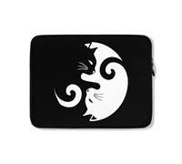 Funda para Portátil Tai Chi Yin&Yang para Gatos Funda Ordenador Portatil Anti-Rasguños Impermeable Funda Portátiles 15In, para Computadoras Portátiles, Mujer