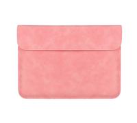 Funda para portátil ultradelgada, impermeable, de cuero PU, con cierre magnético doble, forro suave para absorción de impactos, práctico doble