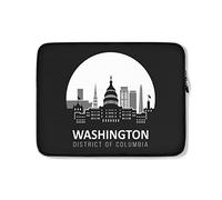 Funda para Portátil Washington DC Maletin Portatil Impermeable Antigolpes Funda Portátiles 15In, para Laptop, Computadoras Portátiles