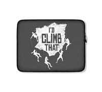 Funda para Portátil Yo Escalaría Esa Roca De Aseguramiento Escalada Escalador Angustiado Tableta Maletín Personalizado Anti-Rasguños Ordenador Portátil Caso 15In, para Mujer, Hombre