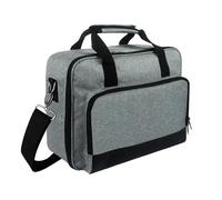 Funda para proyector con asas resistentes y correa de hombro extraíble, bolsa de transporte para proyector compatible con múltiples bolsillos, se adapta a la mayoría de los principales proyectores