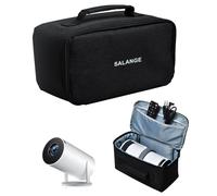 Funda para proyector HY320/HY300, con diseño de doble capa, bolsa protectora de transporte para mini proyector, impermeable, a prueba de polvo, a prueba de golpes, funda de almacenamiento, color negro