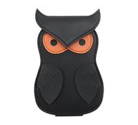 Funda para púa de Guitarra | Funda para púa de Ukelele en Forma de Animal con 18 Ranuras | para músicos, Caja de púas portátil para Guitarra, bajo, Ukelele, Negro, riferimento Alla descrizione