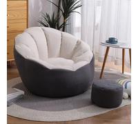 Funda para puf, almacenamiento para juguetes de peluche, material suave, protección de muebles a prueba de fugas, diseño rellenable, ideal para mascotas