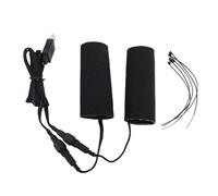 Funda para puños calefactables Mavaol para motocicleta, 6 niveles de temperatura, resistente al agua IP67, con conexión USB. Funda para manillar calefactable para ATV, bicicleta y