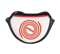 Funda para putter de mazo medio, cubierta pequeña para cabeza de golf, protector de cabeza de club, cierre magnético para Odyssey White Hot Pro