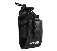 Funda para radio, soporte universal para radio Molle, correa para radio, soporte multifunción para walkie-talkie, funda para radio, funda para walkie-talkie para cinturón de servicio, bolsa de interco