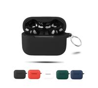 Funda para Razer Hammerhead V3 X HyperSpeed Wireless Headphones,daunke Soft Silicone Case Funda de Silicona Suave Funda con Hebilla Redonda Protección Completa, Negro