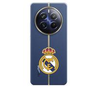 Funda para Realme 12 Pro Plus 5G del Real Madrid Escudo Real Madrid tansparente para Proteger tu móvil. Capa de Silicona Flexible con Licencia Oficial Real Madrid