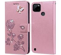 Funda para Realme C21Y/C25Y Carcasa,Ranuras Tarjetas,Soporte Plegable,Silicona TPU,Case Protectora Funda para Realme C21Y/C25Y(6.55")