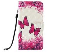 Funda para Redmi Note 14 Pro+ 5G, pintada en 3D, de piel sintética, con función atril, con ranuras para tarjetas, para Redmi Note 14 Pro+ 5G