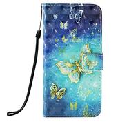 Funda para Redmi Note 14 Pro+ 5G, pintada en 3D, de piel sintética, con función atril, con ranuras para tarjetas, para Redmi Note 14 Pro+ 5G