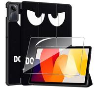Funda para Redmi Pad SE 11" 2023 +1 Pack Cristal Vidrio Templado,con Función Soporte,Anti-Arañazos Protectora Case función-Don't Touch