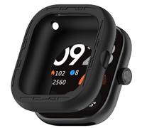 Funda para Redmi Watch 4 Funda Protectora de Silicona Suave Carcasa Carcasa Protegida Marco Protector Piel para Redmi Watch 4 Smart Watch (Negro)