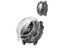 Funda para reloj inteligente COROS Nomad, yystao más dura PC con protector de pantalla de cristal 9H, cubierta protectora uniforme completa, transparente