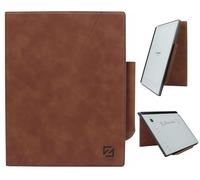 Funda para Remarkable 2 Tableta de Papel 10.3" 2020 lanzado, Ligero Plegable Cuero de PU Folio Case con Soporte y Portalápices - Marrón