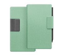 Funda para Remarkable Paper Pro Move, Cubierta Tejido imitación Fina, portalápices Plegable, activ./desact. automática, Forro Microfibra, diseño Libretto, imán Potente (Verde Menta)