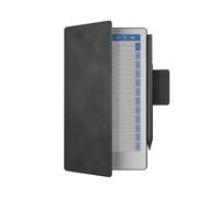 Funda para Remarkable Paper Pro Move, Folio de Cuero Premium con portaestuche Plegable en la Trasera, activación/Descanso automático, Forro Microfibra, diseño Solapa, imán Fuerte (Gris Toque de Piel)