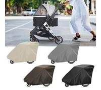 Funda para remolque de bicicleta de 2 plazas, resistente al viento | Cubierta para remolque de bicicleta Qeridoo para Burley para Thule, protector antipolvo resistente a la intemperie