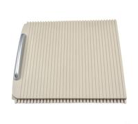 Funda para reposabrazos 39870905 para Volvo S80 S80L V70 XC70, cubierta enrollable para consola central, repuesto de tapa negra (beige)