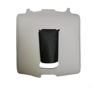Funda para reposabrazos central compatible con para chevrolet para Silverado para gmc para Sierra 1500 2500hd 3500 2014 2015 2016 2017 2018 tapa de cuero de vinilo de asiento dividido color negro
